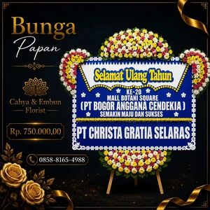 Toko Karangan Bunga Cibinong - Bunga Papan Anniversary